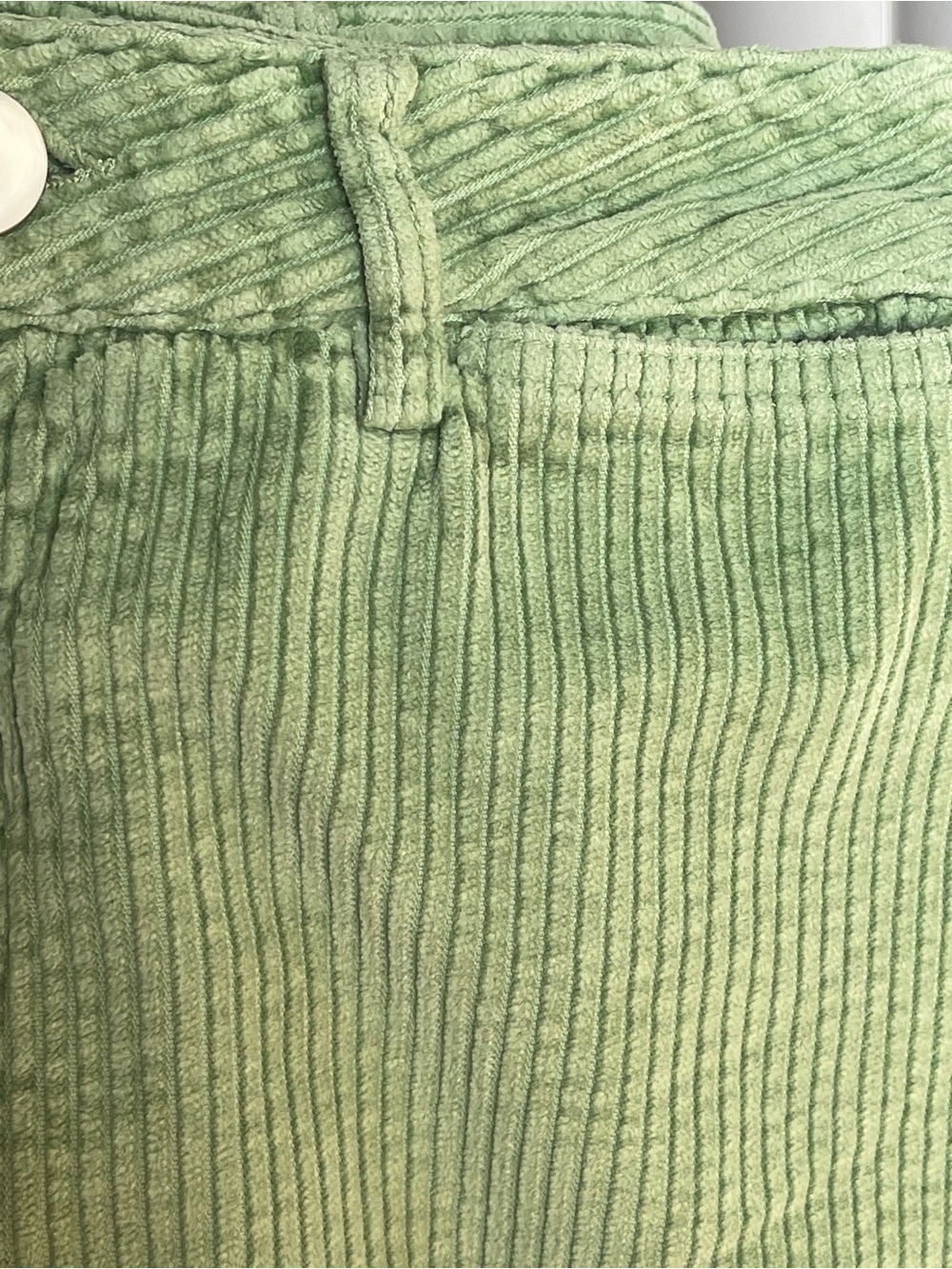 Masscob Corduroy Trousers Green Size EU 40 - Picture 15 of 16